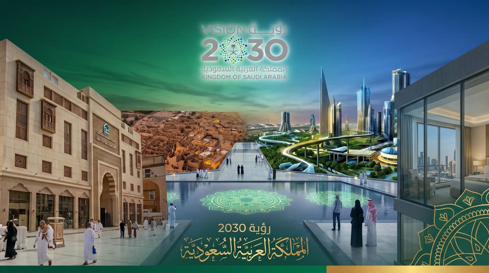 مشروع رؤية المملكة 2030 وخدمة ضيوف الرحمن